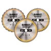 Pjovimo diskas medienai DeWalt DT1964-QZ; 24T; 48T; 60T; 305 mm; 3 vnt.