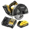 Dewalt 18 V XR metalo diskinis pjūklas 2 x 5 Ah PS