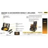 dewalt mclaren komplektas bitów toughcase+ 33el.