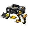 Įrankių komplektas Dewalt 18V 2x2,0Ah DCD709 + DCF809 DCK2062D2T