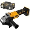 akumuliatorinė kampinis šlifuoklis, 125mm, 18V, XR, DEWALT [DCG407NT-XJ]