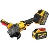 Kampinis šlifuoklis DeWalt XR FLEXVOLT; 54 V; 2x9,0 Ah akum.