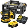 DEWALT akumuliatorinis bešepetėlinis ekscentrinis šlifuoklis DCW210P2 18V 125mm 2x5,0Ah