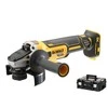 DeWALT kampinis šlifuoklis DCG405NT be akumuliatoriaus ir kroviklio, TSTAK lagaminas