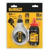 Linijų žymėjimo kreida rinkinys DeWalt DWHT47408; 30 m