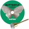 45 mm deimantinis diskas graveriui, plytelėms pjauti, Butterfly, Distar