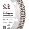 125MM DISTAR MULTIGRES Deimantinis diskas plytelėms