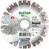 125 x 22.23 mm Distar RAPID universalus deimantinis pjovimo diskas betonui, plytoms