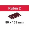 Festool Šlif. popierius vibro šlifuokliui; Rubin2; 80x133 mm; P100; 50vnt