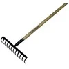 Fiskars FS135751 Grėblys 12 dantų su medine rankena 1560 mm (FSL12)