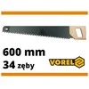 Pjūklas silikatiniams blokeliams Vorel | 600mm, 34 pabeditiniai dantys