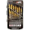 Grąžtas AW-Tools Grąžtų komplektas metalui AWTools AW42572BL; 1,5-10 mm; 19 vnt.