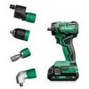 Hikoki HIKOKI.SCREWDRIVER 18V DS18DDQ WQZ 55Nm 2x2.0Ah BL INTERCHANGEABLE HEADS HSC