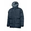 Blue Mėlyna LEON insulated jacket with hood navy mėlynas L (52)