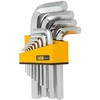 JCB Imbustų raktų rinkinys, colių, 13 vnt. (1/16-3/4'')