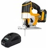 Akumuliatorinis siaurapjūklis JCB 18JS-2XB-E; 18 V; 1x2,0 Ah akum.