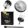 K2 Rinkinys SZCZOTEK NA WKRĘTARKĘ BRILL SET PRO 3 vnt.