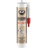 Sandarinimo silikonas raudonas K2, 300g