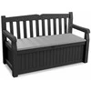 Keter Sodo suoliukas EDEN GARDEN BENCH 265 L, tamsiai pilkas