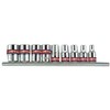 KING TONY Rinkinys NASADEK IMBUSOWYCH 1/4" 9cz. 5/32"-1/2" CHROM ...
