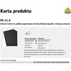 KLINGSPOR VANDENIUI ATSPARUS ŠVITRINIS POPIERIUS P 320 PS11A/50vnt.