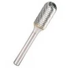 KLINGSPOR FREŽAS METALUI HF 100 C FI12.7x25mm BOTAS 6mm TIPO CRC, sferinis-cilindrinis
