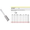 KLINGSPOR FREZ DO METALU HF 100 B FI12,7x25mm TRZPIEŃ 6mm TYP ZYAS, WALCOWY
