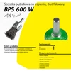 Klingspor K.SZCZOTKA PĘDZELKOWA 12mm BPS600W DRUT FALISTY NIERDZEWNY