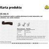 KLINGSPOR BEGALINĖS JUOSTOS 50* 800 gr.120 CS341X /1vnt.