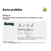Klingspor Galinės juostos CS411X 75mm x 533mm maitinimo įrankiai (KBCS411X40)