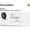 Płótno Šlifavimo audinys kl381j ritinėlis 200 mm storio 220 (45005 cm) ritinėlis 50 m