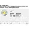 KLINGSPOR SEKCINIS DEIMANTINIS DISKAS 230 mm x 2,6 mm x 22,2 mm SUPRA DT600U, GELŽBETONAS