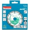 MAKITA DEIMANTINIS DISKAS 115×22,23mm SEGMENTINIS (SAUSAM PJOVIMUI) BETONUI, PLYTOMS, MARMURUI