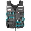 Makita Darbinė liemenė su reguliuojamais skyriais įrankiams. E-15609