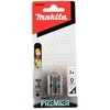 Makita Torsion sukimo antgalis (C-form), PZ3-25mm, 2vnt. Impact Premier E-03187 PZ3 • 25 mm • 1/4" • 2vnt