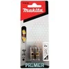 Makita Torsion sukimo antgalis (C-form), T10-25mm, 2vnt. Impact Premier E-03193 T10 • 25 mm • 1/4" • 2vnt