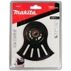 Makita Multitool segmentiniai ašmenys 100mm B-66547 Starlock Max • 40G • TC / HM RIFF • MAM014 • cemento skiediniui, plytelių glaistui, stiklo pluoštui pašalinti