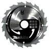 Makita T.C.T. pjūklas M-FORCE 185X2X30mm 15° T16 B-07945 T.C.T • 185 x30 mm • T16 • 15° • Medienai