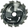 Makita T.C.T. pjūklas M-FORCE 190X2X30mm 15° T12 B-31974 T.C.T • 190 x30 mm • T12 • 15° • Medienai