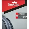 Makita T.C.T. pjūklas M-FORCE 190X2X30mm 15° T12 B-31974 T.C.T • 190 x30 mm • T12 • 15° • Medienai