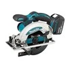 Makita DSS610RTJ Akumuliatorinis diskinis pjūklas, 18 V, 2x 5,0 Ah Li-ion, 57 mm, ø165x20mm 24T, 3,5kg, MAKPACK