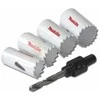 Gręžimo karūnų komplektas Makita HSS Bi-Metal D-33641; 4 vnt.