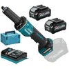 MAKITA šlifuoklis tiesinis 40V XGT GD002GM201 6mm 2x4,0Ah …