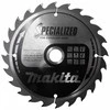 Makita T.C.T. pjovimo diskas B-32910 T.C.T • 165 x20 mm • T24 • 20° • Medienai
