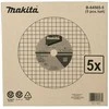 MAKITA PJOVIMO DISKAS METALUI 355mm x 2,8mm x 25,4mm /5vnt. INOX SKIRTAS LW1401
