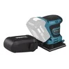 MAKITA akumuliatorinis ekscentrinis šlifuoklis DBO480Z 18V 93x185mm be akumuliatoriaus ir kroviklio