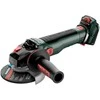Kampinis šlifuoklis Metabo WVB 18 LT BL 11-125 Quick Inox; 18 V; 125 mm (be akumuliatoriaus ir pakrovėjo)