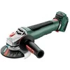 Akumuliatorinis kampinis šlifuoklis Metabo WPB 18 LT BL 11-125 Quick; 18 V; 125 mm (be akumuliatoriaus ir pakrovėjo)