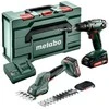 Įrankių rinkinys Metabo Combo Set 2.2.5 (BS 18 + SGS 18 LTX Q); 18 V; 2x2,0 Ah akum.
