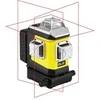 NIVEL SYSTEM LASER PŁASZCZYZNOWY CLx3R 3x360° Raudonas